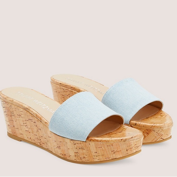 NEW Stuart Weitzman Summer Wedge Sandal